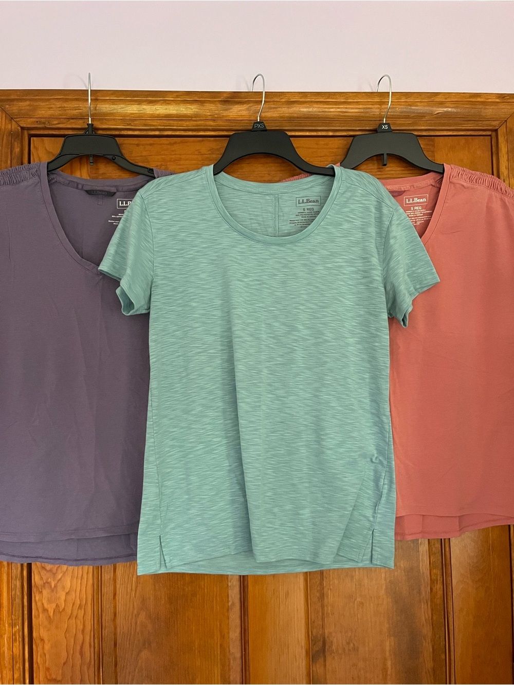 (3) L.L. Bean Women's Short Sleeve Performance Tees